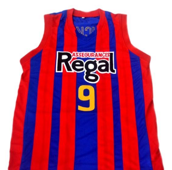 Rubio Ricky Jersey #9 Spain Espana Regal Basketball Blue