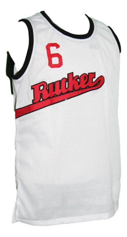Rucker Jersey #6 Park 1977 Retro Basketball New Sewn White