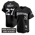 Rudy Gobert Jersey #27 Minnesota Timberwolves Gothic North Howl Edition