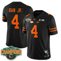 Rueben Bain Jr Jersey #4 Miami Hurricanes 2026 Fiesta Bowl Champions Stitched