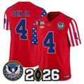Rueben Bain Jr Jersey #4 Miami Hurricanes America 250 Edition 2026 CFP Stitched