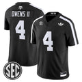 Rueben Owens II Jersey #4 Texas A&M Aggies 2025 Vapor V2 Stitched