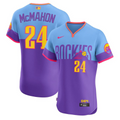 Ryan McMahon Jersey #24 Colorado Rockies 2025 City Connect Stitched Premier Elite