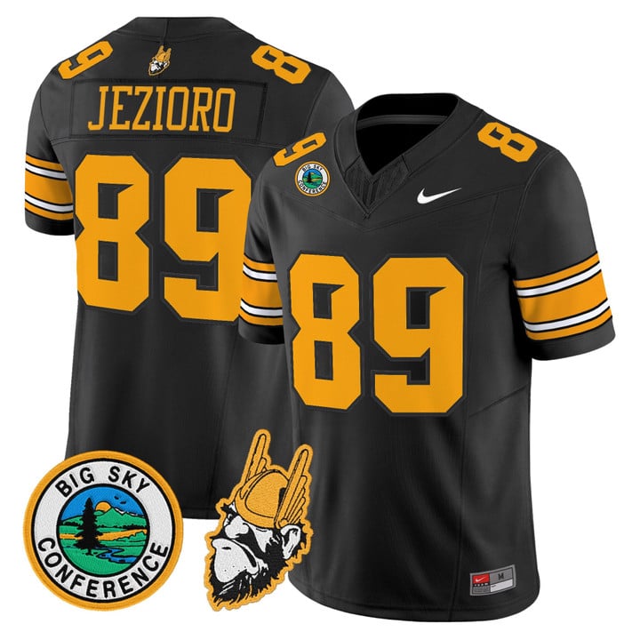 Ryan Jezioro Jersey #89 Idaho Vandals 1975 Throwback Limited Stitched