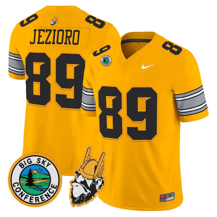 Ryan Jezioro Jersey #89 Idaho Vandals 1975 Throwback Limited Stitched
