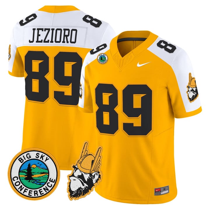 Ryan Jezioro Jersey #89 Idaho Vandals 1975 Throwback Limited Stitched