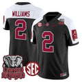 Ryan Williams Jersey #2 Alabama Crimson Tide Lynyrd Skynyrd Patch Stitched