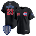 Ryne Sandberg Jersey #23 Chicago Cubs Blue Alternate Vapor Premier Limited Stitched