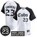 Ryne Sandberg Jersey #23 Chicago Cubs Ryne Sandberg Tribute Stitched