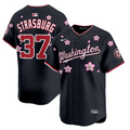Stephen Strasburg Jersey #37 Washington Nationals Cherry Blossom Vapor Premier Limited Stitched
