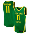 Samantha Wagner Jersey #11 Oregon Ducks NIL Basketball Green