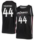 Sage Tolentino Jersey Cincinnati Bearcats College Basketball Black #44