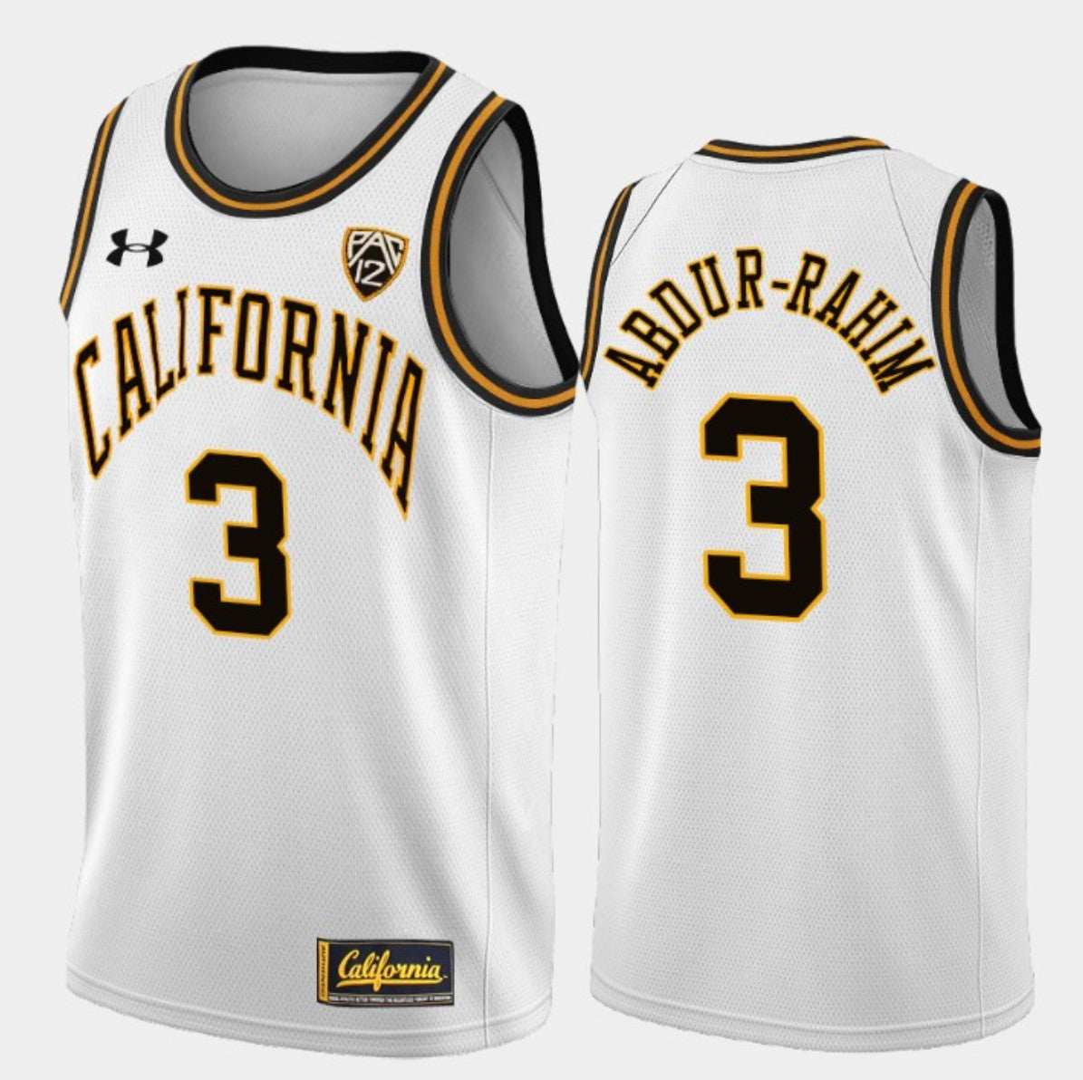 Shareef Abdur Rahim Jersey California Golden Bears College Basketball #3