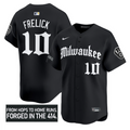 Sal Frelick Jersey #10 Milwaukee Brewers Gothic 414 Shadows Edition