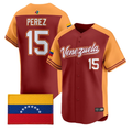 Salvador Perez Jersey #15 Team Venezuela 2026 World Baseball Stitched