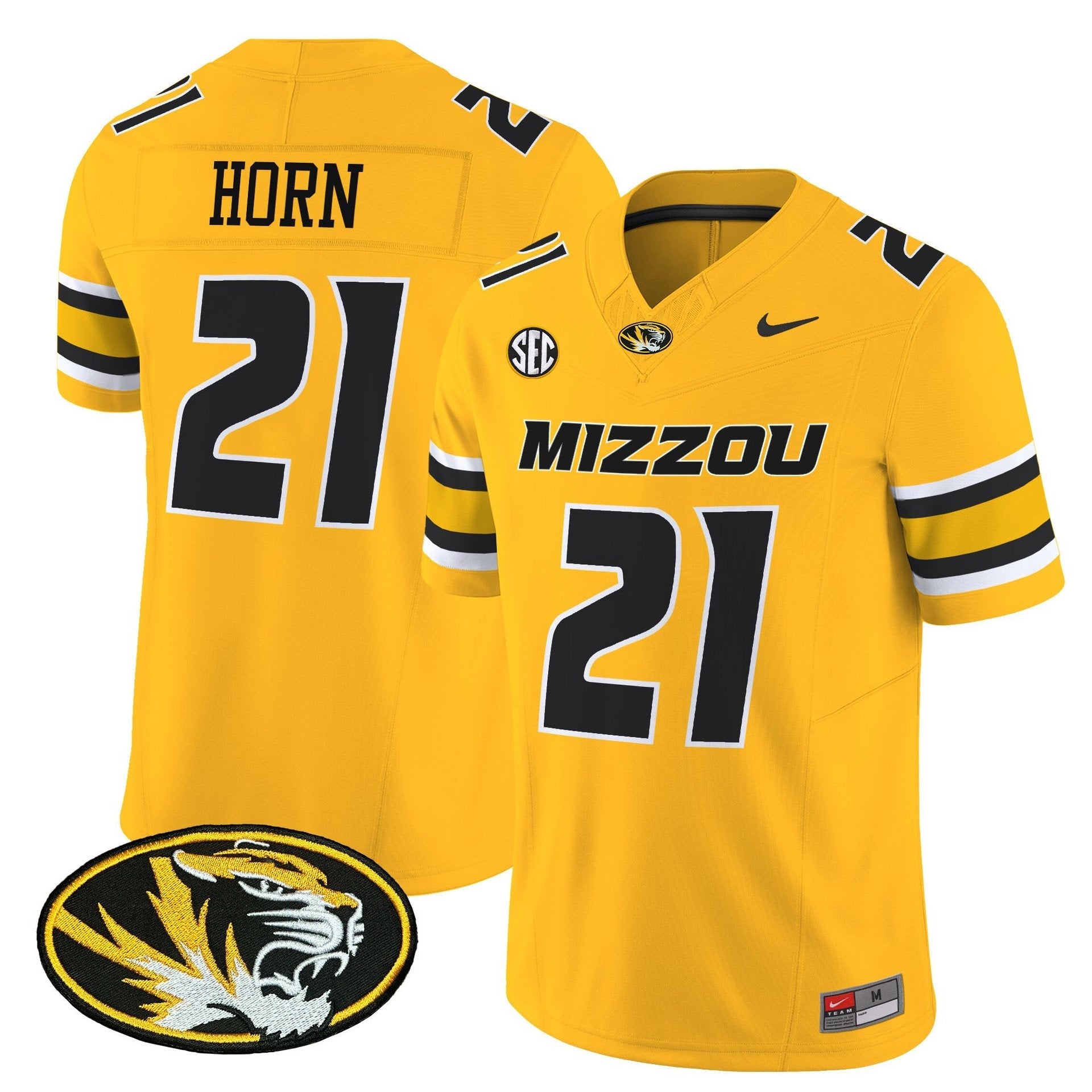 Sam Horn Jersey #21 Missouri Tigers 2025 Vapor Limited Stitched