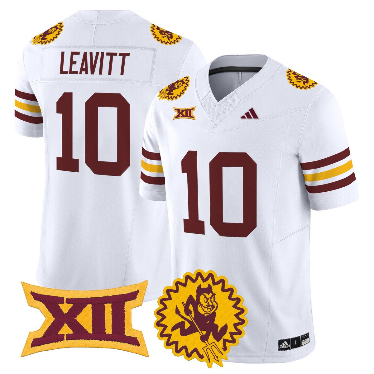 Sam Leavitt Jersey #10 Arizona State Sun Devils 1975 Throwback Stitched