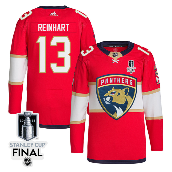 Sam Reinhart 13 Florida Panthers 2025 Breakaway Player Men Jersey