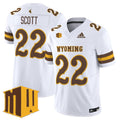 Sam Scott Jersey #22 Wyoming Cowboys 2025 Vapor Limited Stitched