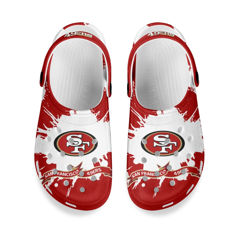 San Francisco 49ers Crocs Unisex Clogs Clog Shoes
