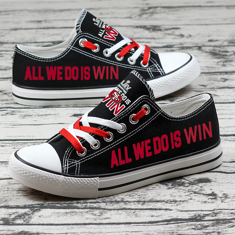 San Francisco 49ers Sport Sneakers Shoes For Men Women Fans
