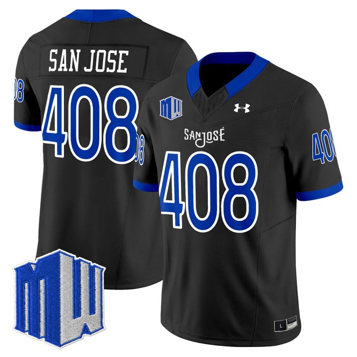 San Jose Jersey #408 San José State Spartans 2025 Limited Stitched