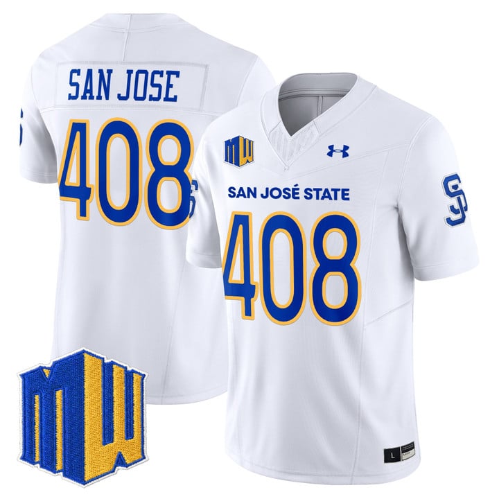 San Jose Jersey #408 San José State Spartans 2025 Limited Stitched