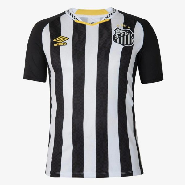 Santos FC 2025-26 Away Neymar Jr 10 Jersey -Black