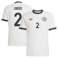 Sarai Linder 2 Germany National Team 125th Anniversary Men Jersey – White