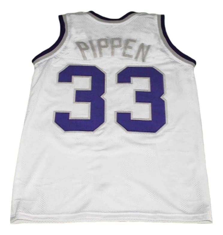 Scottie Pippen Jersey #33 Arkansas Bears New Basketball White