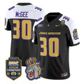 Scotty McGee Jersey #30 James Madison Dukes 2025 SBC Champions Stitched