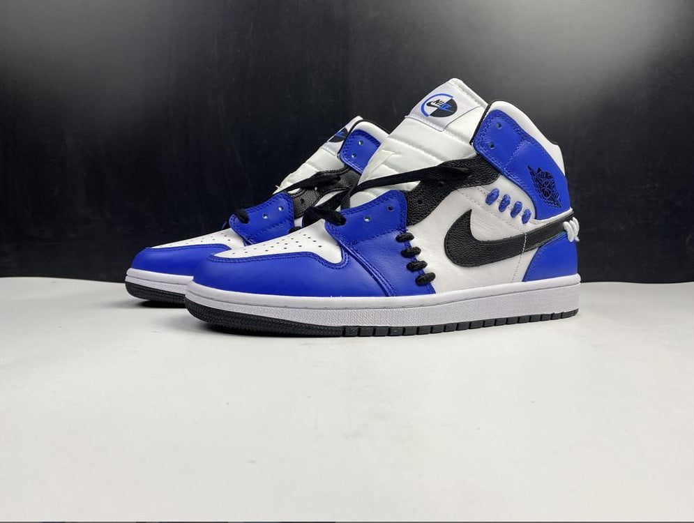 Air Jordan Mid SE “Game Royal” White Blue Black Shoes Sneakers