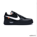 Air Force 1 Low Off-White Black White Shoes Sneakers
