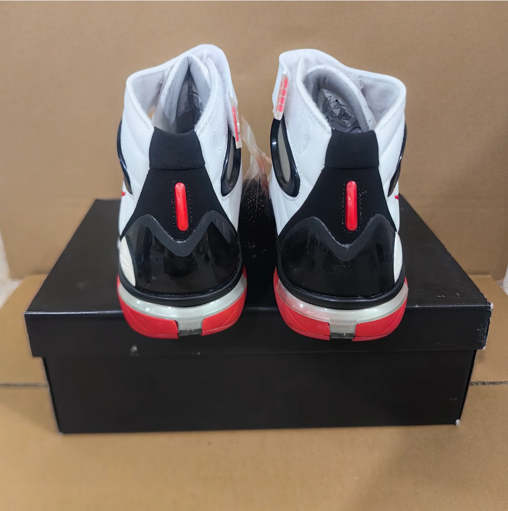 Air Zoom Huarache 2K4 White Varsity Red Shoes Sneakers