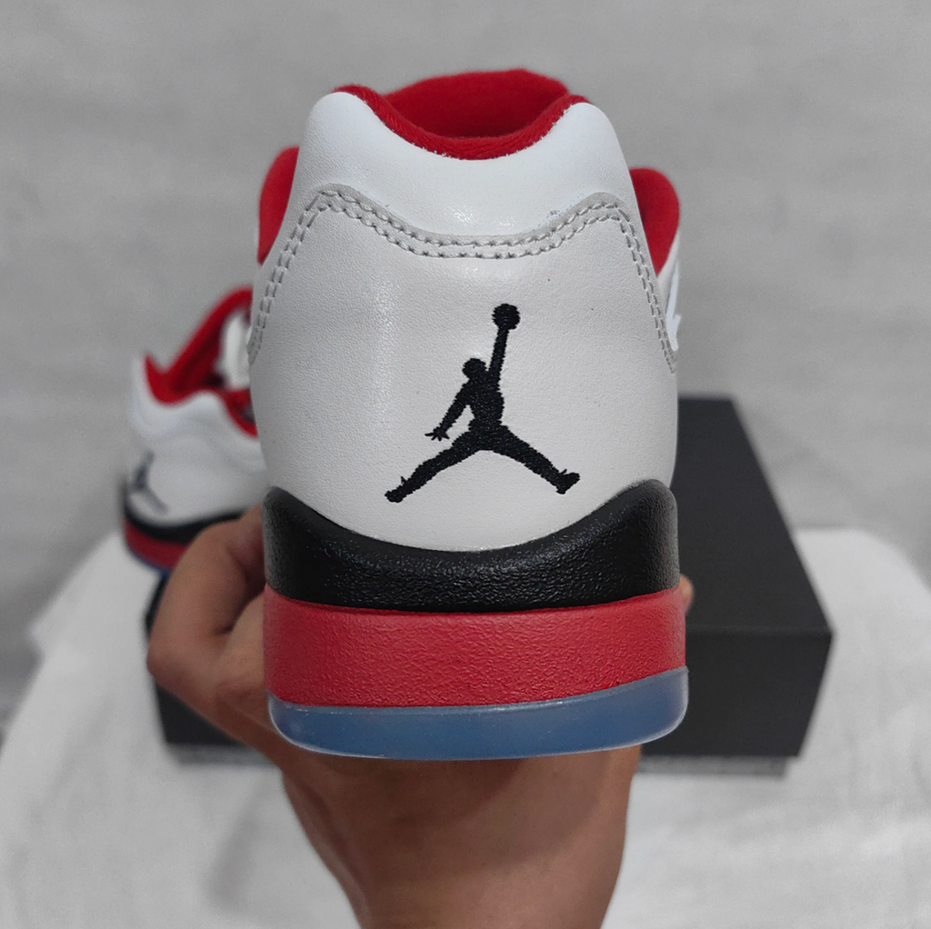 Air Jordan 5 Retro Low Fire Red Shoes Sneakers