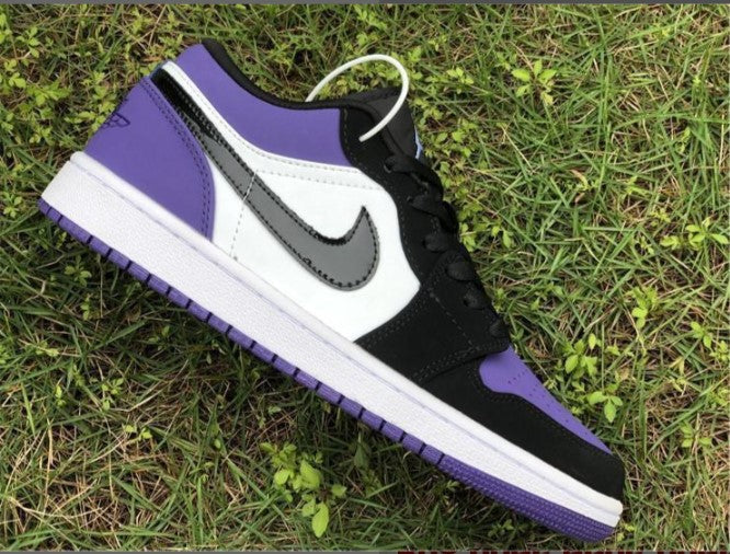 Air Jordan 1 Low Court Purple (GS) Shoes Sneakers