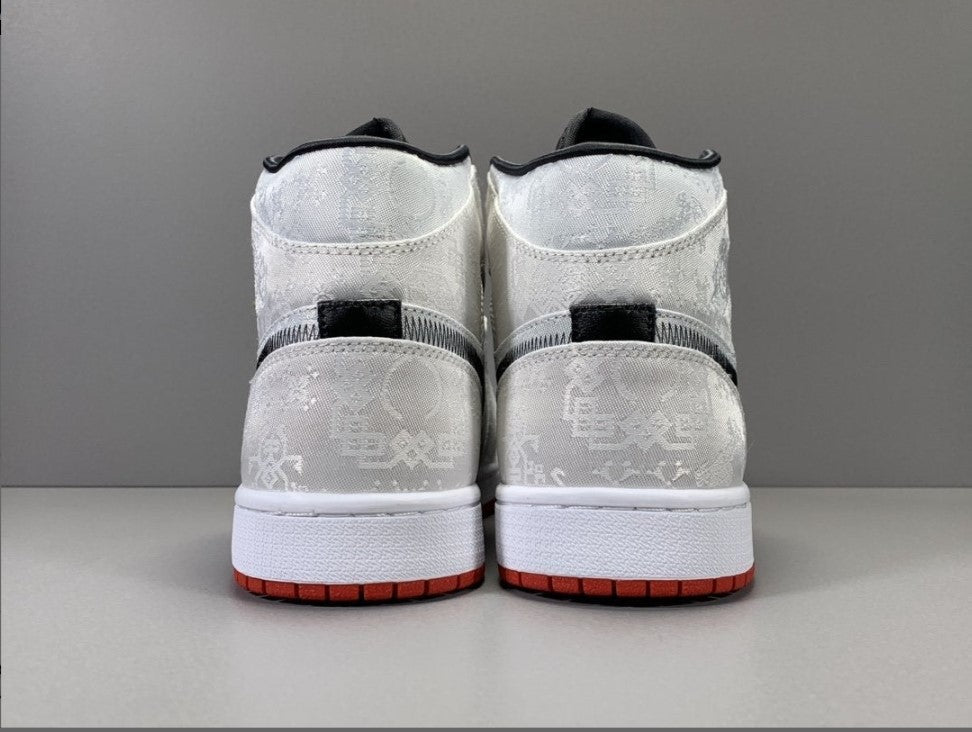 Air Jordan 1 Mid SE Fearless Edison Chen CLOT Shoes Sneakers