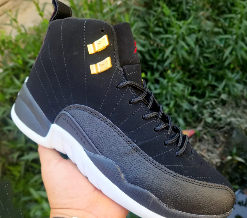 Air Jordan 12 Reverse Taxi Shoes Sneakers