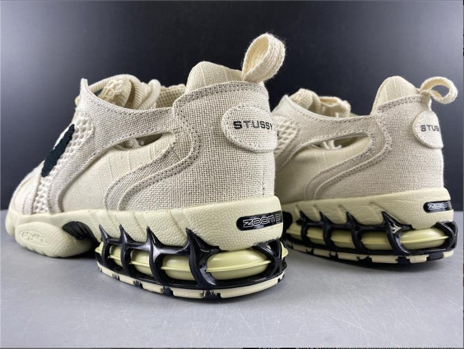 Air Zoom Spiridon Cage 2 Stussy Pure Platinum Shoes Sneakers
