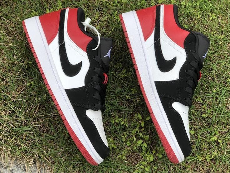 Air Jordan 1 Low Black Toe Shoes Sneakers