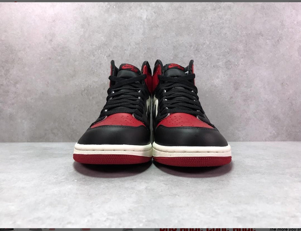 Air Jordan1 Retro High Bred Toe Shoes Sneakers
