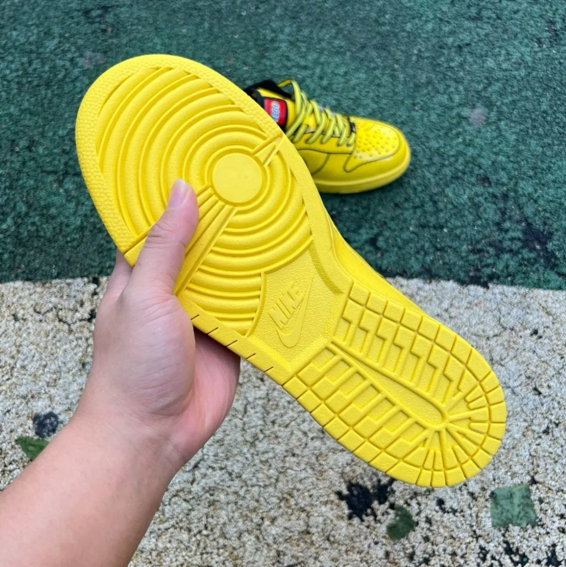 Dunk Low x LEGO Tour Yellow Shoes Sneakers