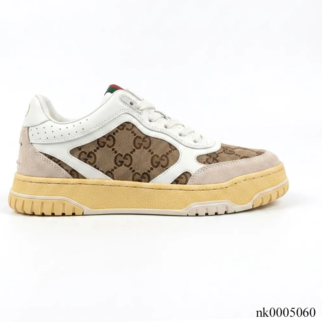 GG Re-Web Sneaker ‘GG Canvas – White Beige’ Shoes Sneakers