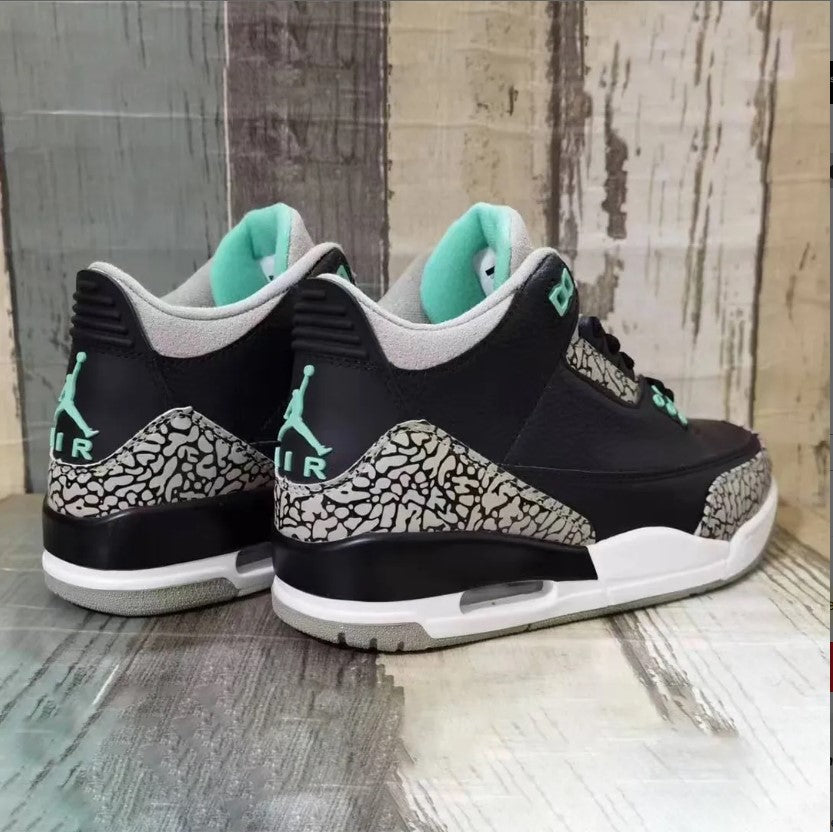Air Jordan 3 Green Glow Shoes Sneakers