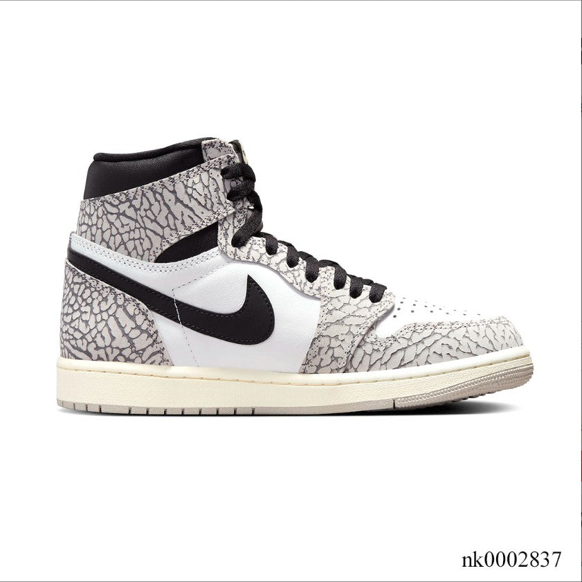 Air Jordan 1 High OG Elephant Print Shoes Sneakers