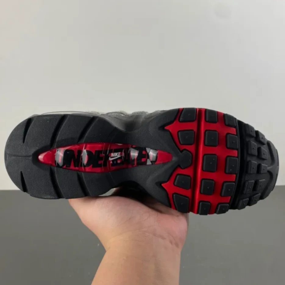 Air Max 95 SP x Undefeated Geo Tokyo Bright Crimson Shoes Sneakers
