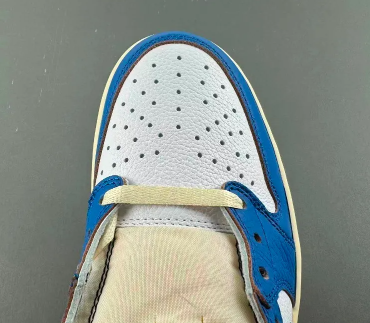 Union LA x AJ 1 Low OG Storm Blue Shoes Sneakers