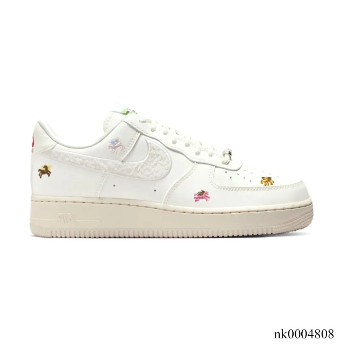 Air Force 1 Chenille Swoosh Year Of The Horse Shoes Sneaker