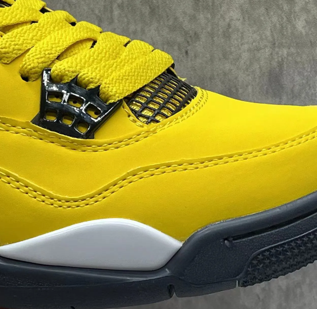 Air Jordan 4 Retro Lightning 2021 Shoes Sneakers