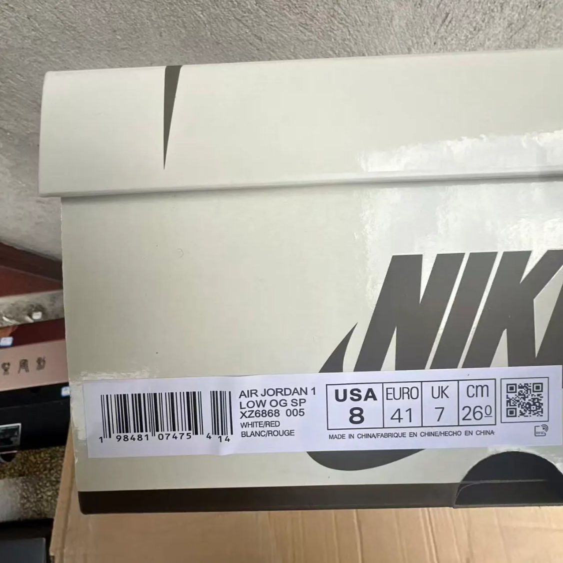 OW x Air Jordan 1 Low OG Goat Lows Shoes Sneakers